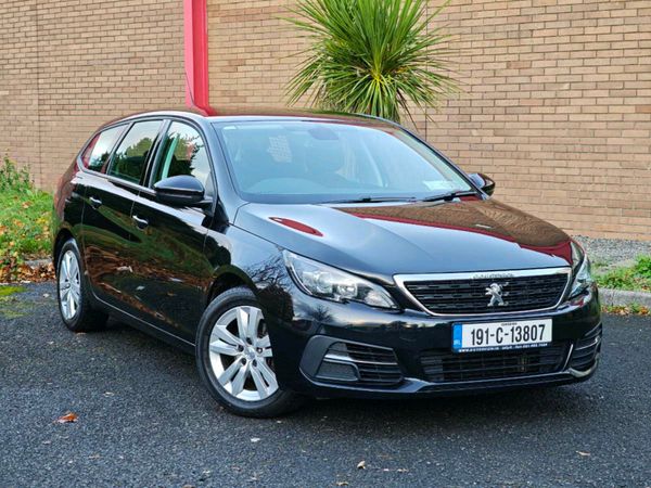 Peugeot 308 Estate, Diesel, 2019, Black