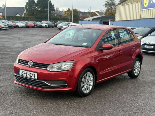 Volkswagen Polo Hatchback, Petrol, 2015, Red