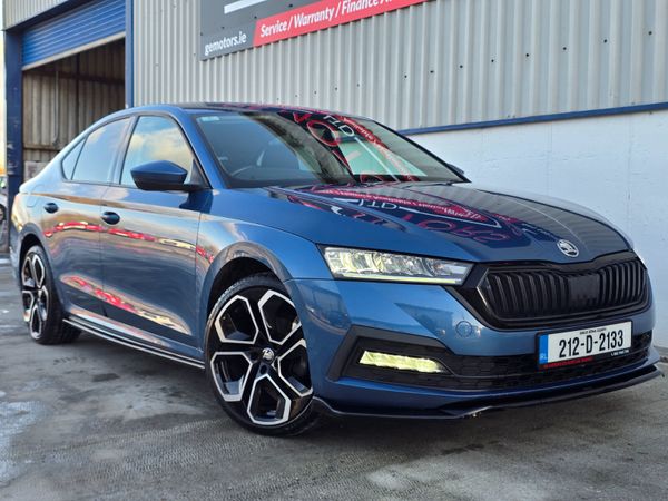 Skoda Octavia Saloon, Diesel, 2021, Blue
