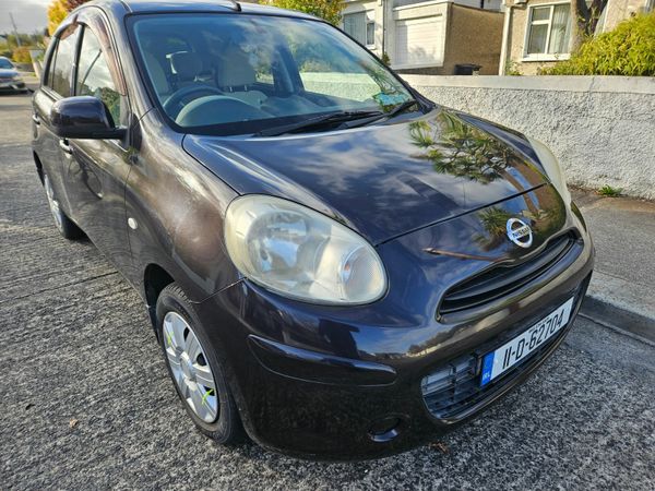 Nissan March Hatchback, Petrol, 2011, Purple