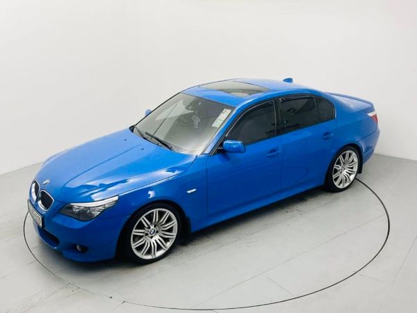 BMW 5-Series Saloon, Diesel, 2008, Blue