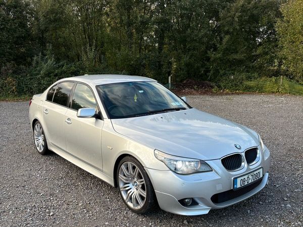 BMW 5-Series Saloon, Diesel, 2008, Silver