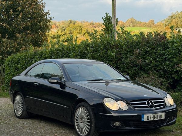 Mercedes-Benz CLK Coupe, Petrol, 2007, Black