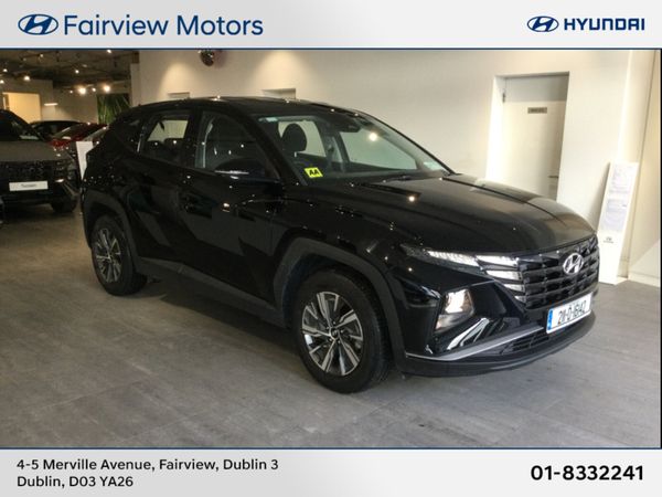 Hyundai Tucson SUV, Petrol Hybrid, 2021, Black