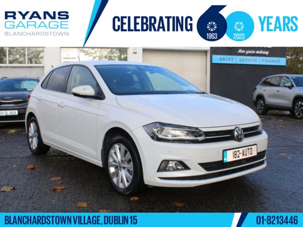 Volkswagen Polo Hatchback, Petrol, 2018, White