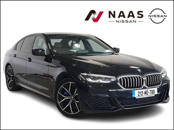 BMW 5-Series Saloon, Petrol Plug-in Hybrid, 2021, Black