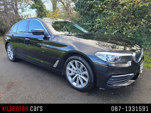 BMW 5-Series Saloon, Petrol Plug-in Hybrid, 2017, Black