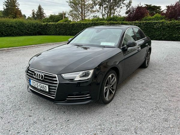 Audi A4 Saloon, Diesel, 2017, Black