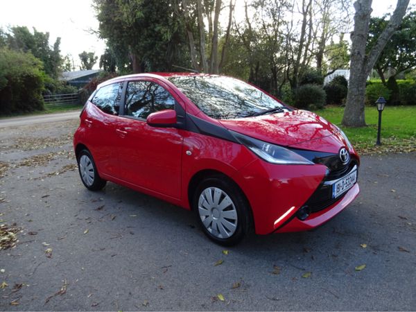 Toyota Aygo Hatchback, Petrol, 2018, Red
