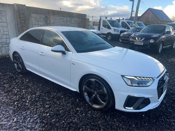 Audi A4 Saloon, Diesel, 2021, White