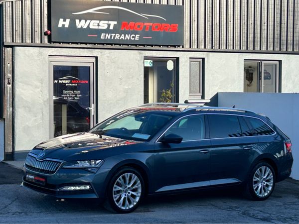 Skoda Superb Estate, Petrol Hybrid, 2021, Grey