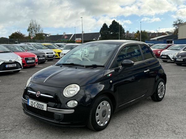 Fiat 500 Hatchback, Petrol, 2012, Black