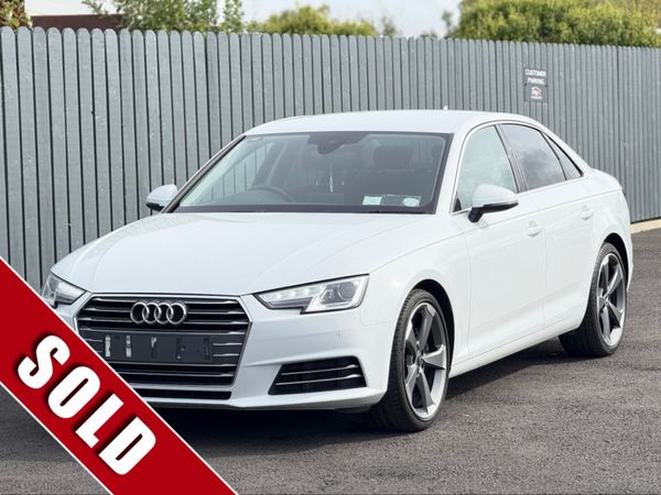 Audi A4 Saloon, Diesel, 2016, White