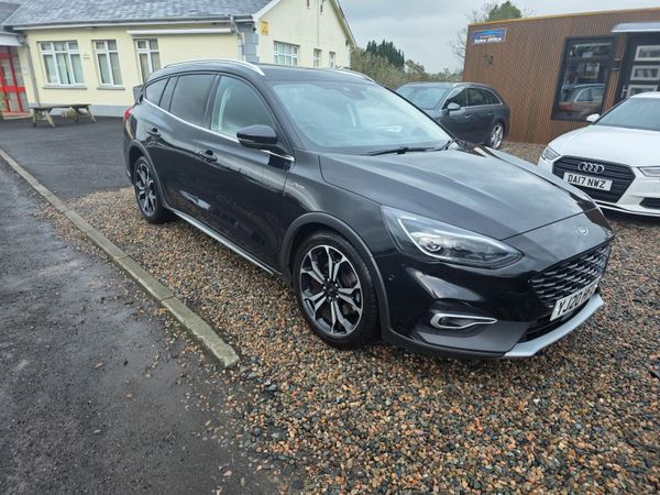 Ford Focus Estate, Petrol Hybrid, 2020, Black