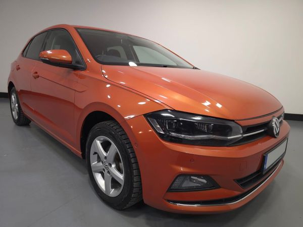 Volkswagen Polo Hatchback, Petrol, 2018, Orange
