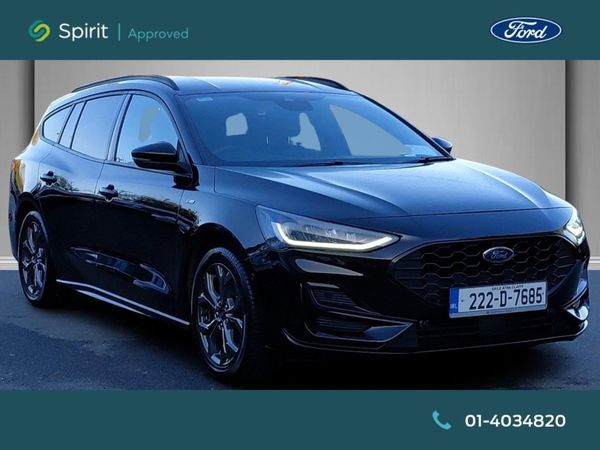 Ford Focus Estate, Petrol, 2022, Black