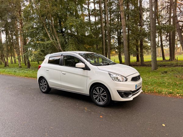 Mitsubishi Mirage Hatchback, Petrol, 2016, White