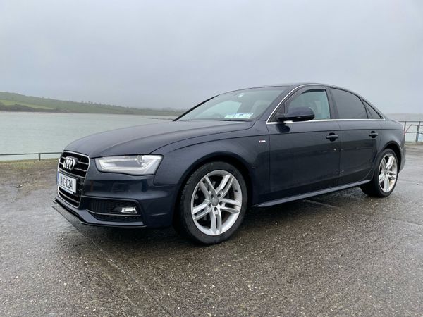 Audi A4 Saloon, Diesel, 2014, Blue