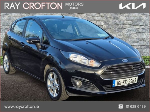 Ford Fiesta Hatchback, Petrol, 2016, Black