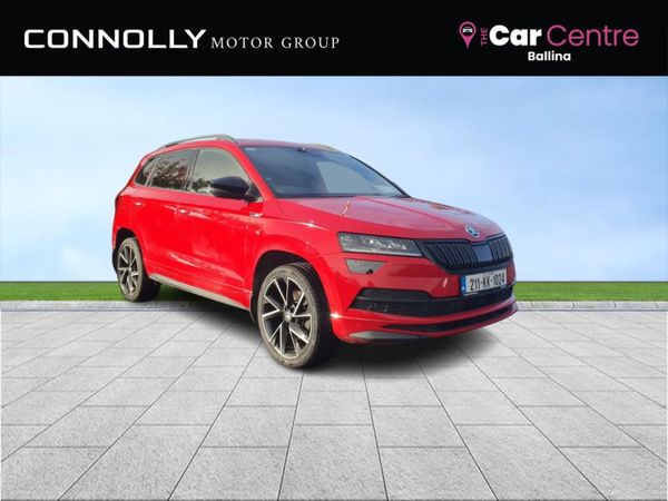 Skoda Karoq Estate, Diesel, 2021, Red