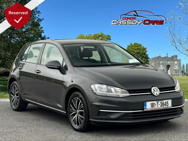 Volkswagen Golf Hatchback, Diesel, 2018, Grey