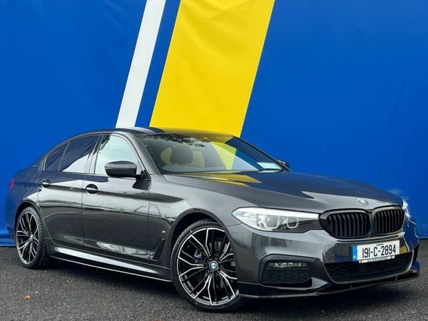 BMW 5-Series Saloon, Petrol Plug-in Hybrid, 2019, Grey