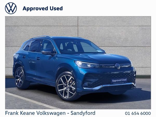 Volkswagen Tiguan SUV, Petrol Hybrid, 2024, Blue