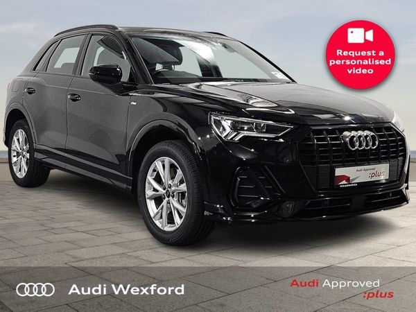 Audi Q3 SUV, Petrol Plug-in Hybrid, 2024, Black