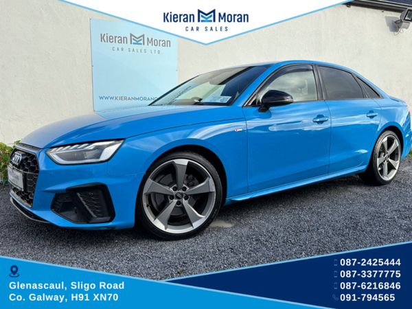 Audi A4 Saloon, Diesel, 2020, Blue