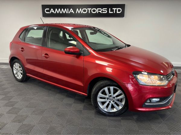 Volkswagen Polo Hatchback, Petrol, 2016, Red