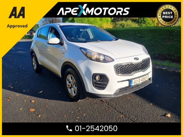 Kia Sportage SUV, Diesel, 2016, White