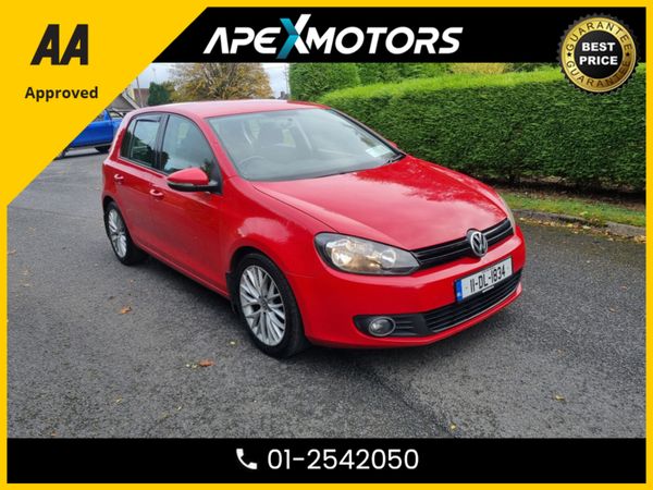 Volkswagen Golf Hatchback, Diesel, 2011, Red