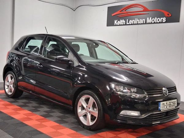 Volkswagen Polo Hatchback, Petrol, 2017, Black