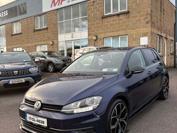 Volkswagen Golf Hatchback, Diesel, 2017, Blue