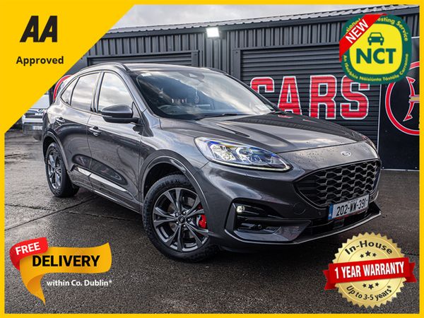 Ford Kuga SUV, Petrol Plug-in Hybrid, 2020, Grey