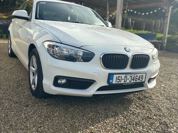 BMW 1-Series Hatchback, Diesel, 2015, White
