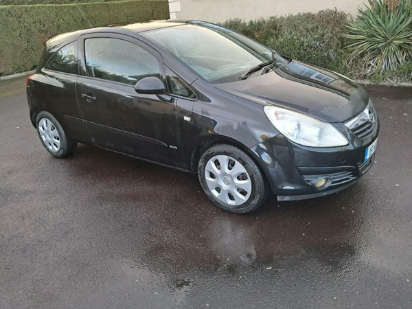 Opel Corsa Hatchback, Petrol, 2007, Black