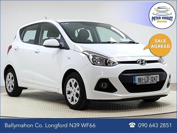 Hyundai i10 Hatchback, Petrol, 2016, White