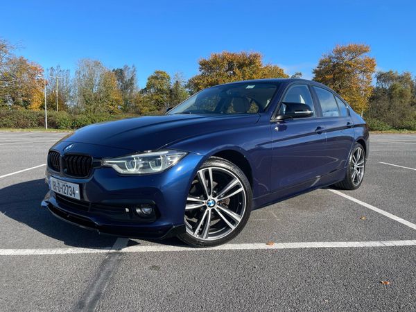 BMW 3-Series Saloon, Diesel, 2018, Blue
