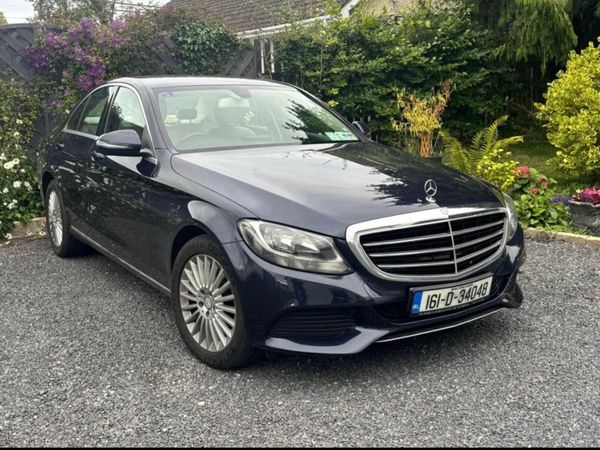 Mercedes-Benz C-Class Saloon, Diesel, 2016, Blue