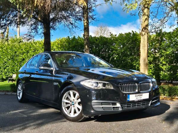 BMW 5-Series Saloon, Diesel, 2015, Black