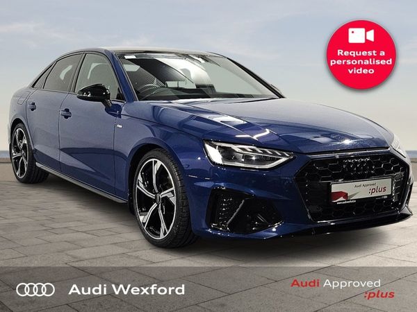 Audi A4 Saloon, Diesel, 2024, Blue