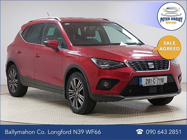 SEAT Arona SUV, Petrol, 2020, Red