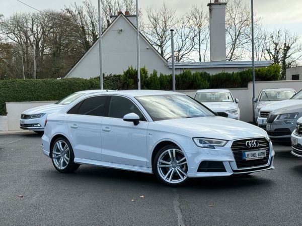 Audi A3 Saloon, Petrol, 2019, White