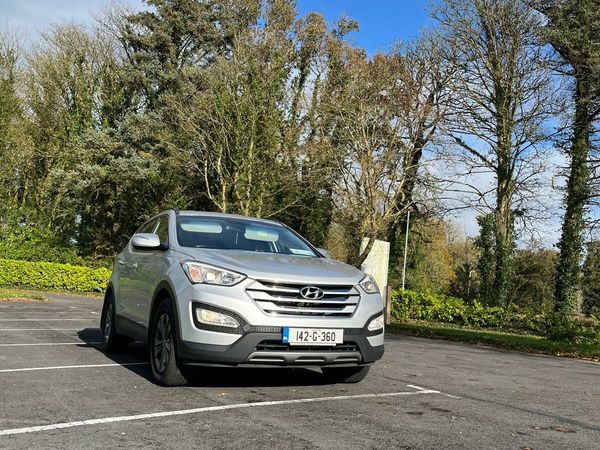 Hyundai Santa Fe SUV, Diesel, 2014, Silver