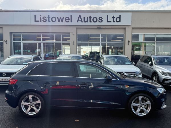 Audi A3 Saloon, Petrol, 2018, Blue