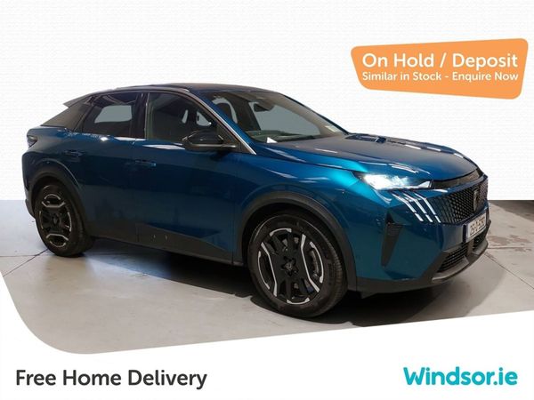 Peugeot 3008 SUV, Electric, 2025, Blue