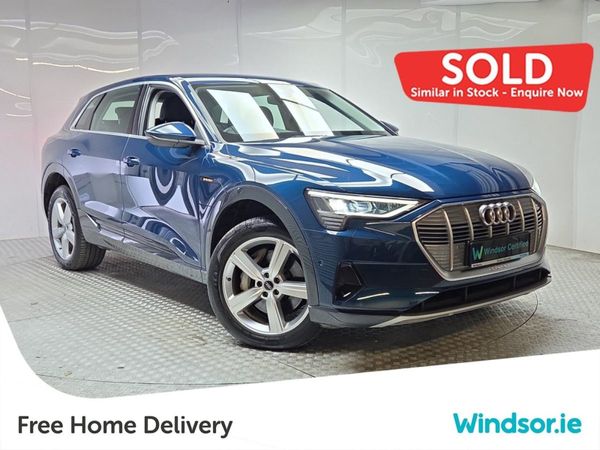 Audi e-tron SUV, Electric, 2022, Blue