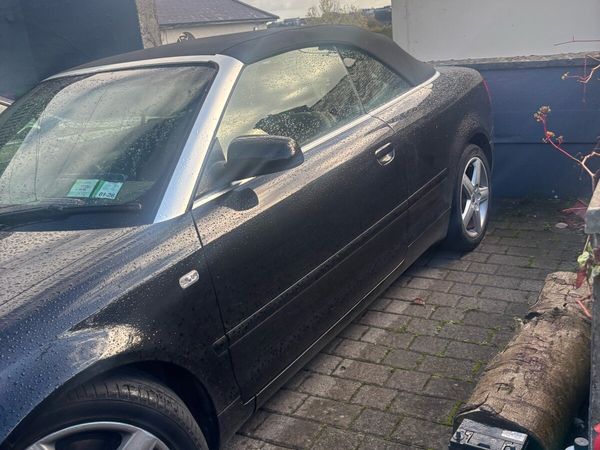 Audi A4 Convertible, Petrol, 2006, Black