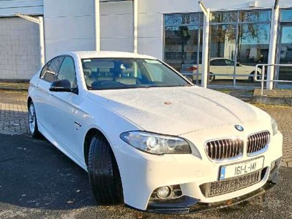 BMW 5-Series Saloon, Diesel, 2016, White